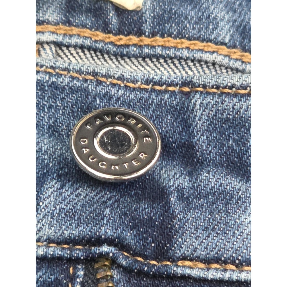 Favorite Daughter Jeans Womens 28 x 34 Valentina Tower Super High Rise Frayed - Picture 9 of 16
